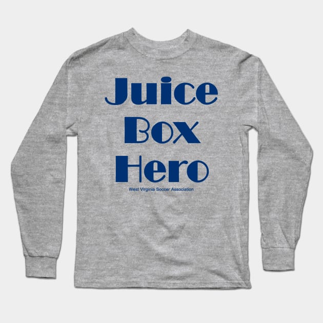 WVSA Juice Box Hero Long Sleeve T-Shirt by wvsoccer